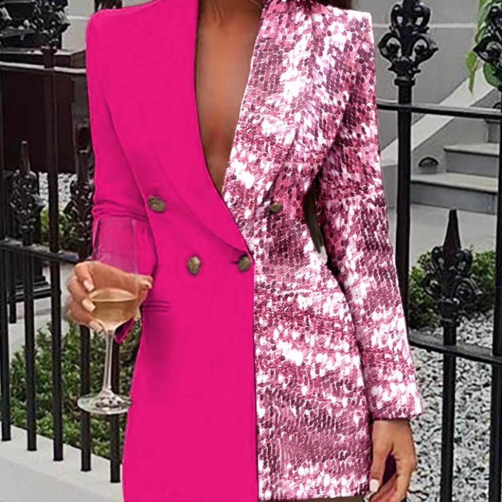 Sequin blazer